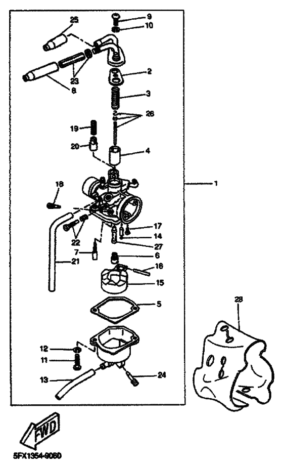 Carburetor assy