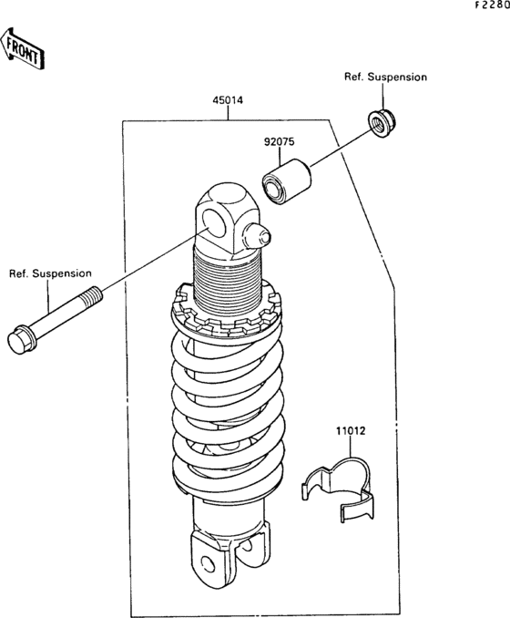 KR250 Амортизатор