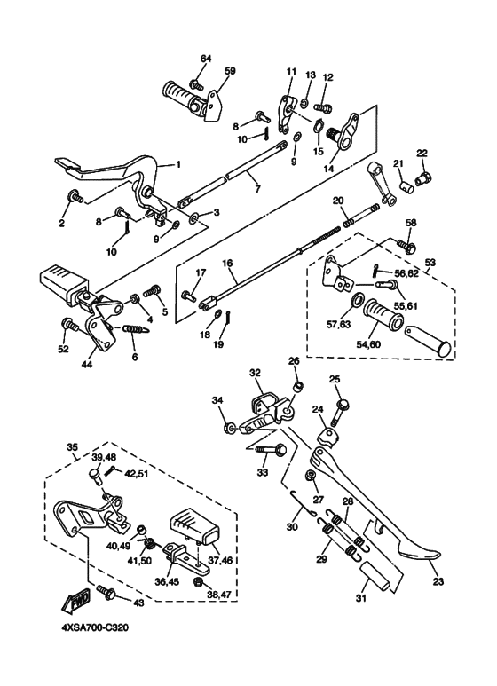 Stand & footrest