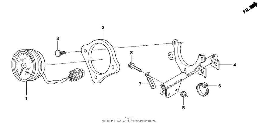 NSF100 Спидометр