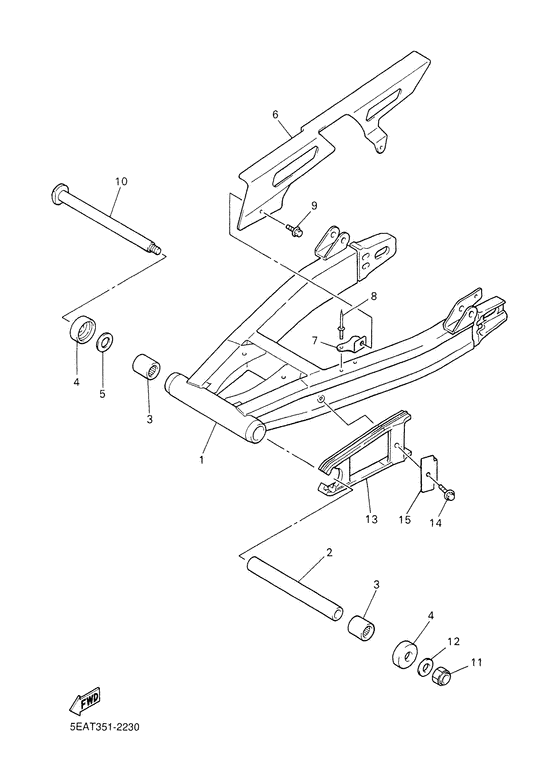 Rear arm & suspension