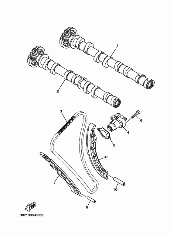 Camshaft & chain