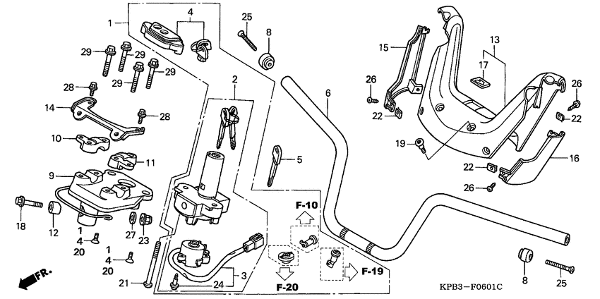 Handle pipe/handle cover