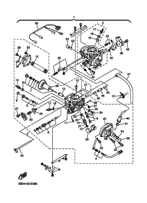 Carburetor assy