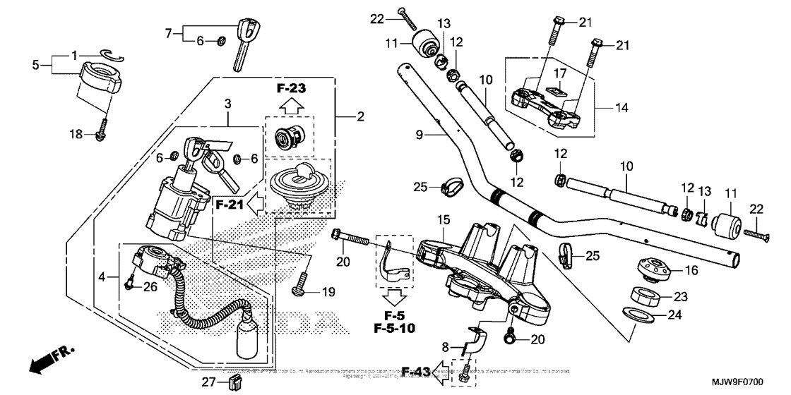 Handlebar + Top Bridge