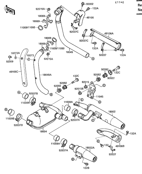 Muffler comp