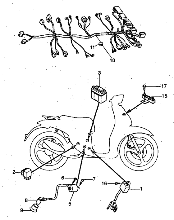 YH50 Электрика 2