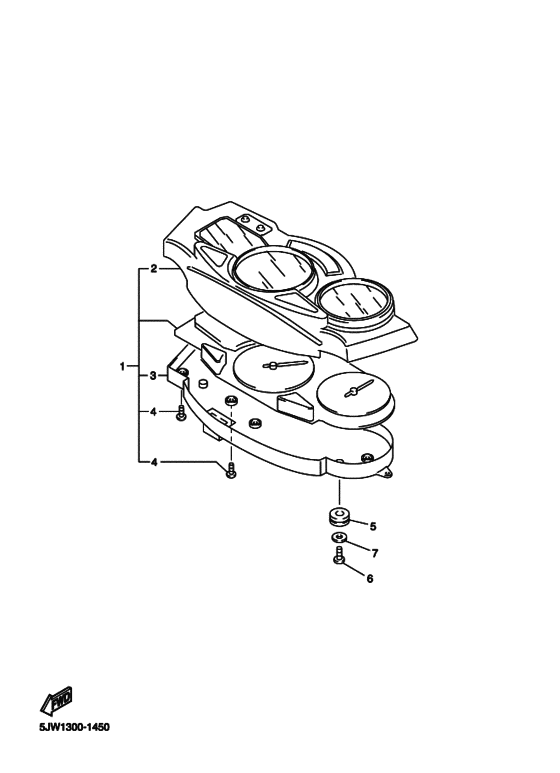 FJR1300 Измерительный прибор