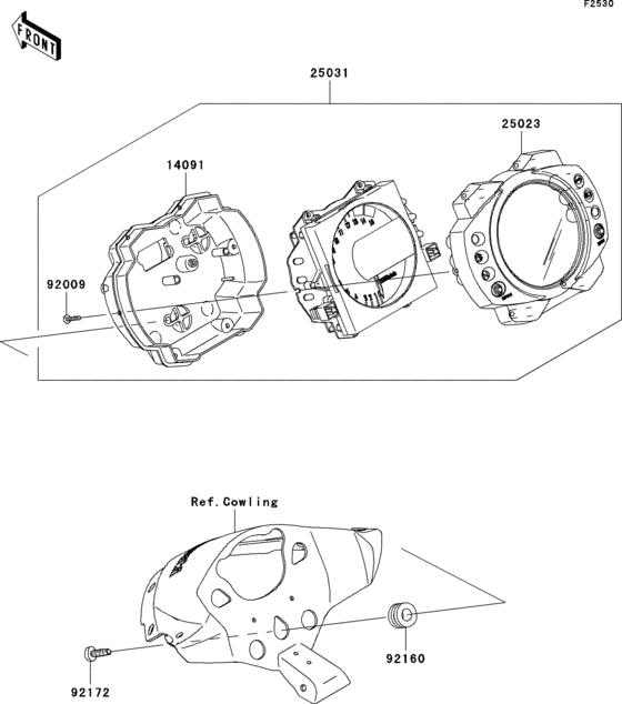 ZX1000 Приборы
