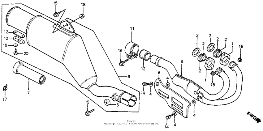 Muffler 83-84