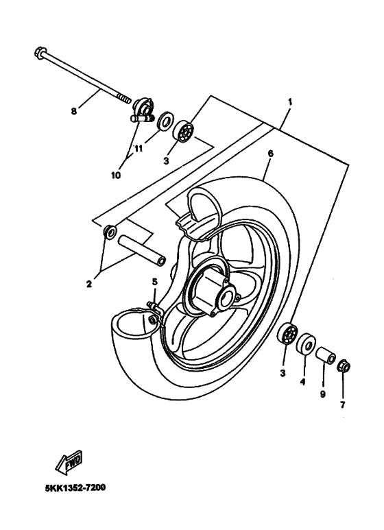 YN100 Transom + tube