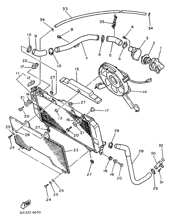 Radiator. hose