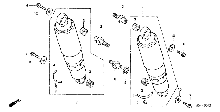 Rear cushion