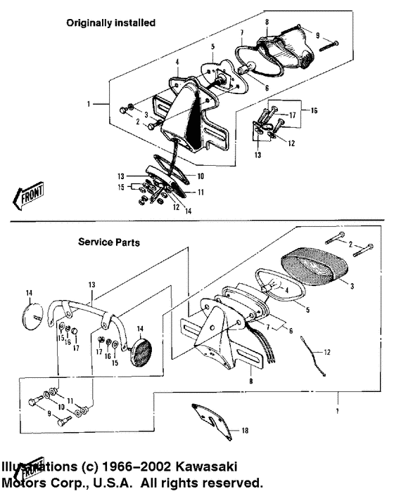 Taillight unit ass`y
