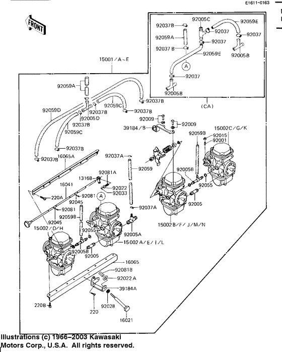 Carburetor assy