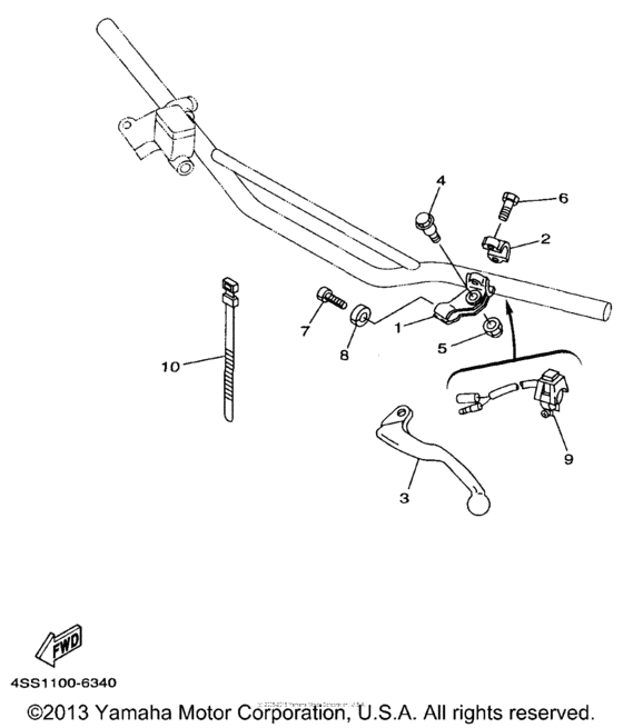  Рулевые переключатели