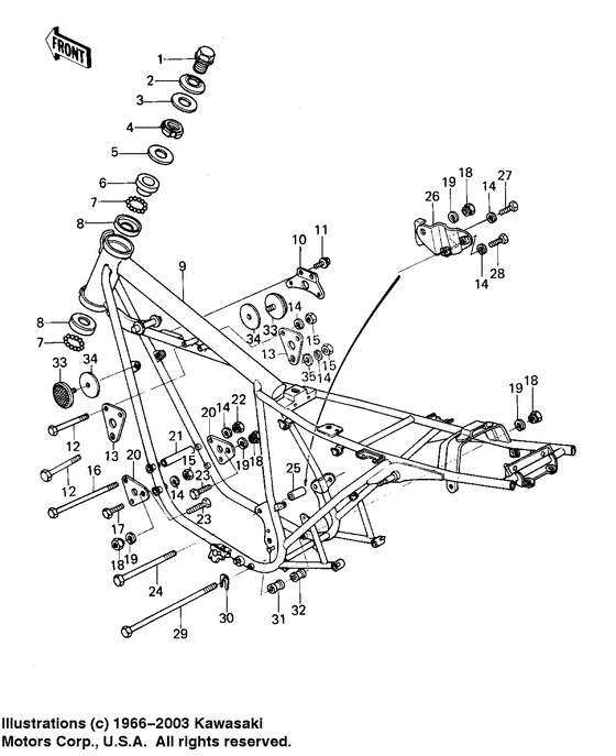 Frame/frame fittings