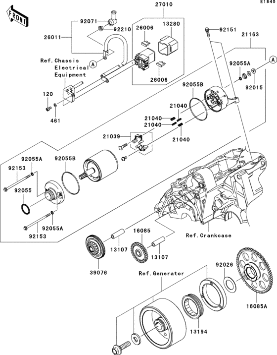 ER650 Стартер