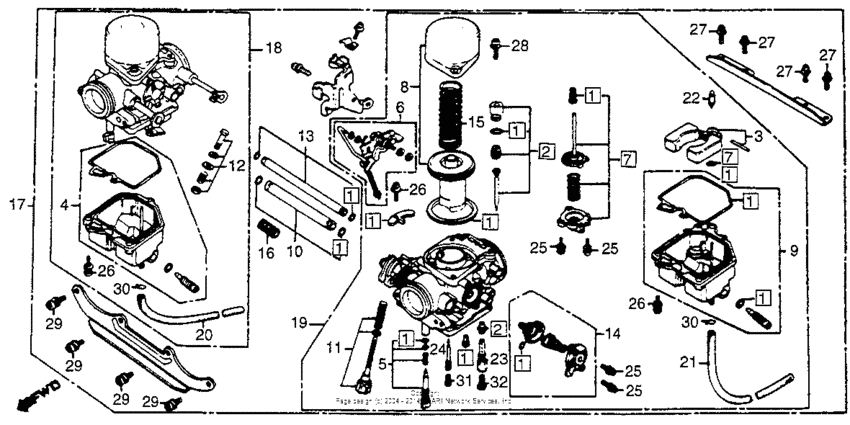 Cm400a/tcarburetor 80-81