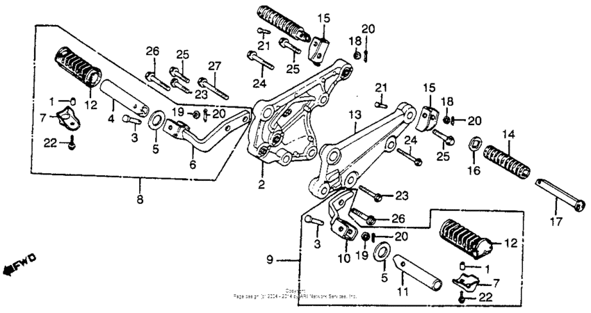 Footpegs