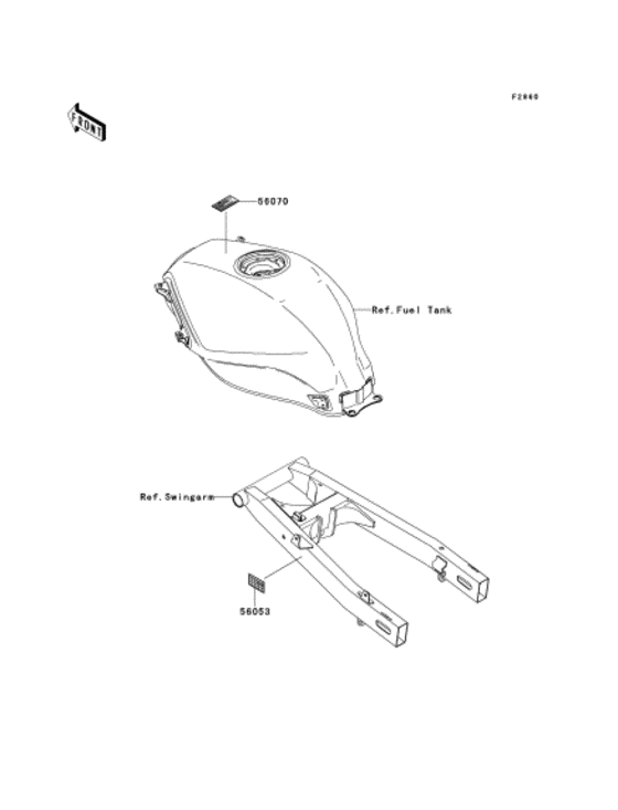 EX250 Наклейки