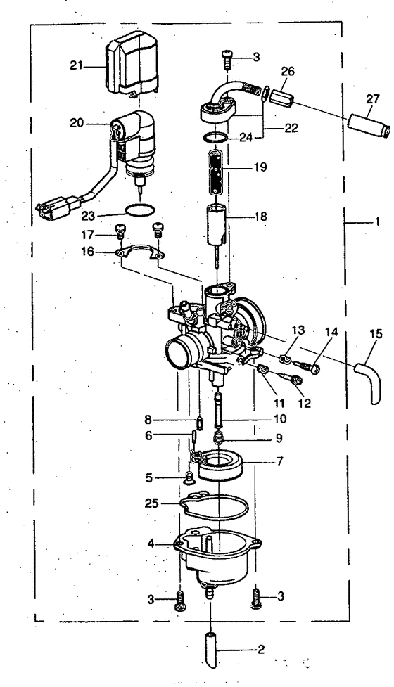 YH50 Карбюратор