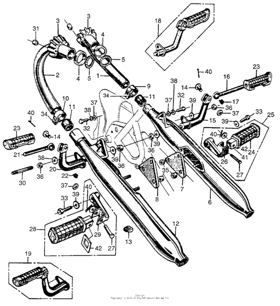 Muffler + step bar