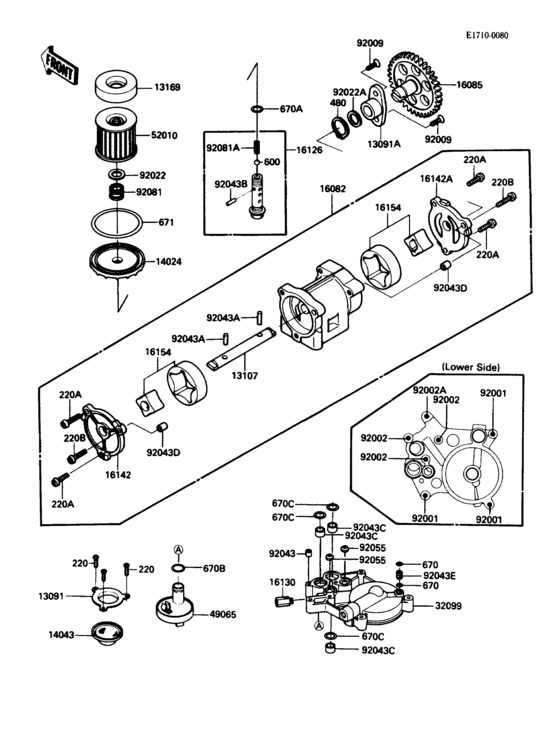 Oil pump(1/2)