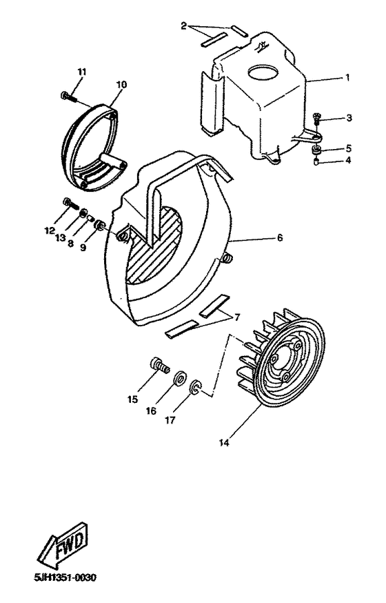 Air shroud. fan