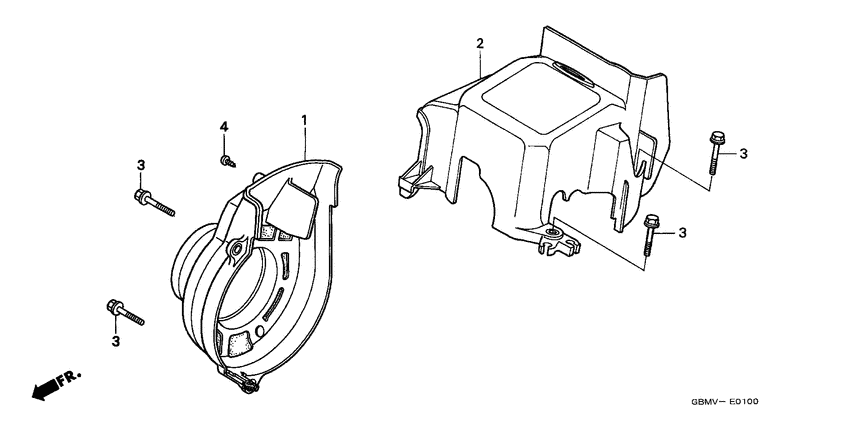 Fan cover/shroud