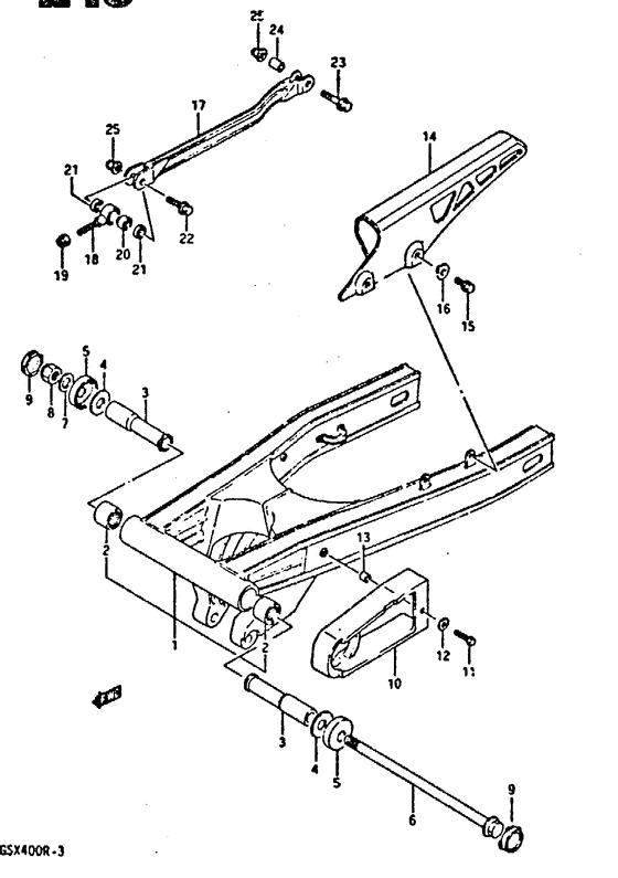 Rr. swing arm