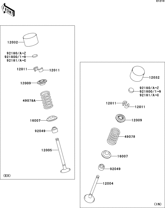ZX1000 Valve(s)(1 / 2)