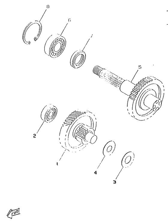 CW50RSP Трансмиссия