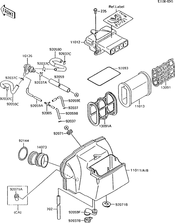 Air cleaner(1/2)