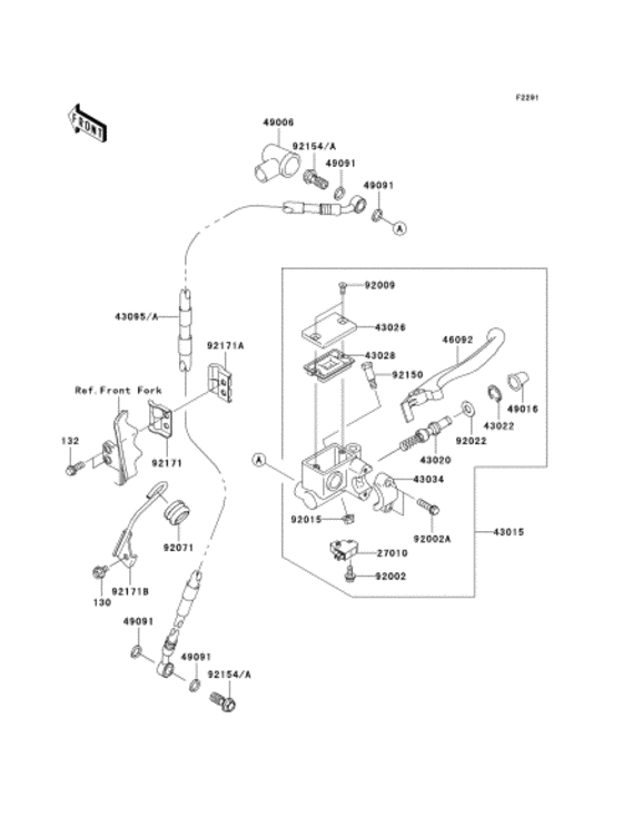  Главный тормозной цилиндр
