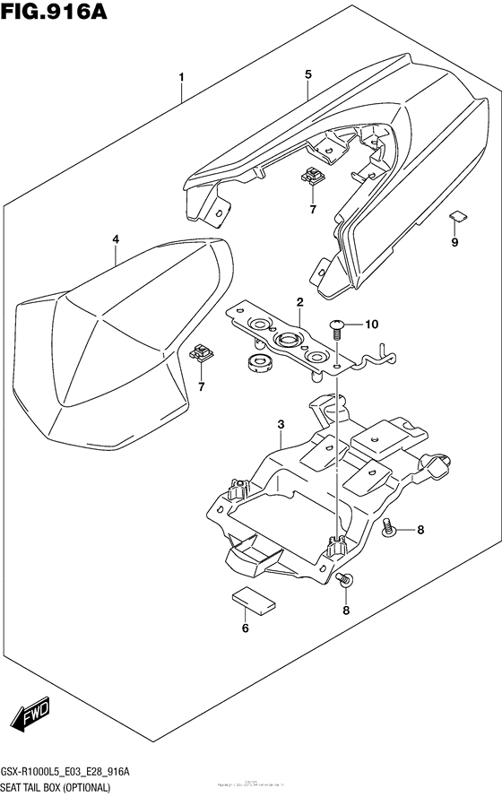 Seat Tail Box (Optional)