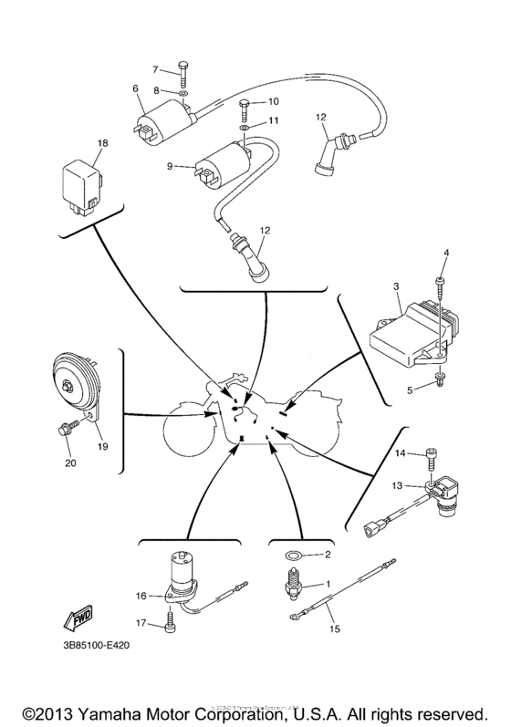 XVS11ATXB Электрика