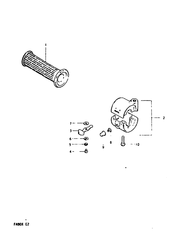 Lh grip - handle switch