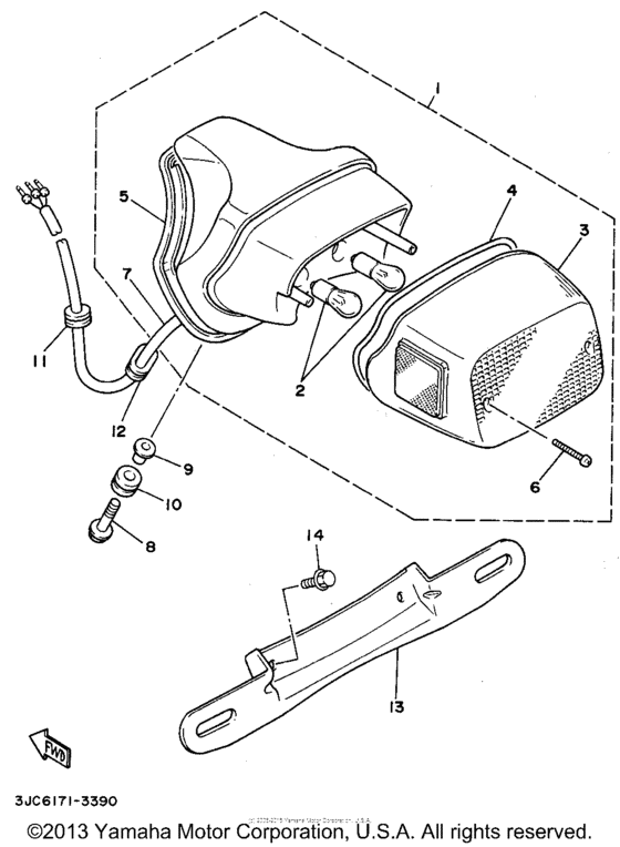 XV535SG Фонарь