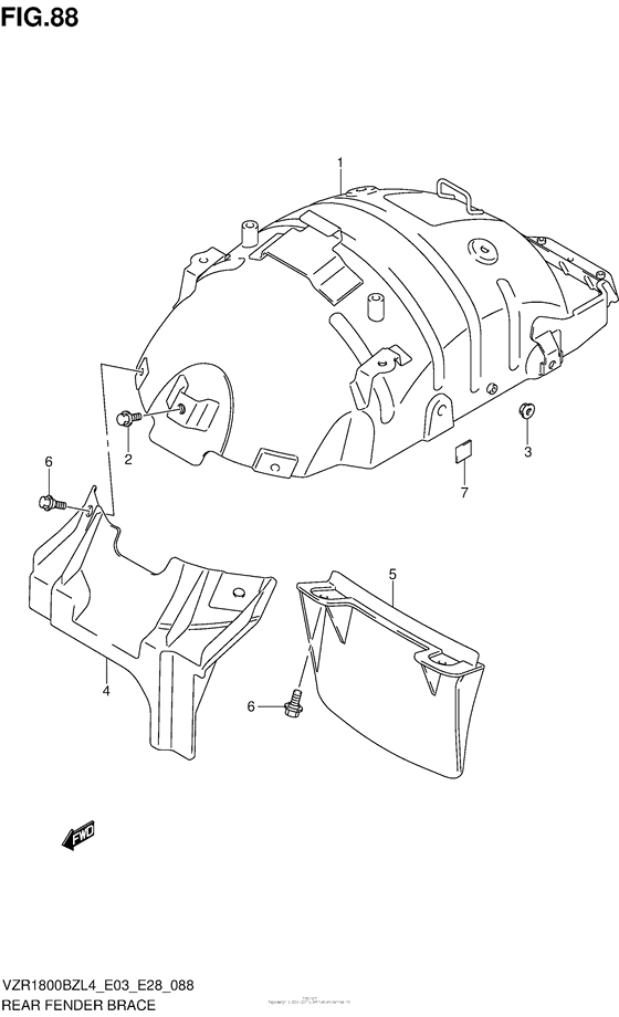 Rear Fender Brace