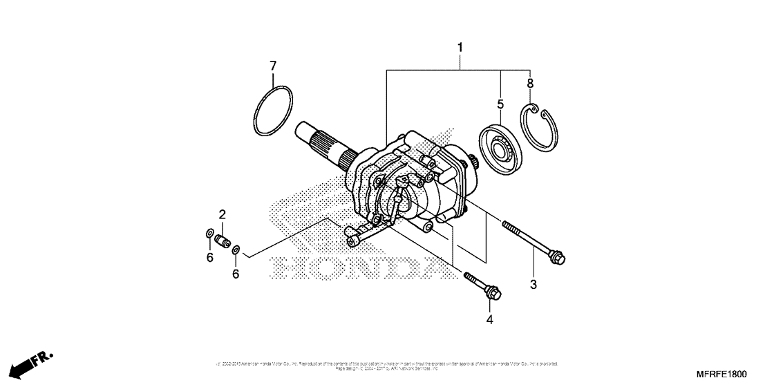 Side Gear Case