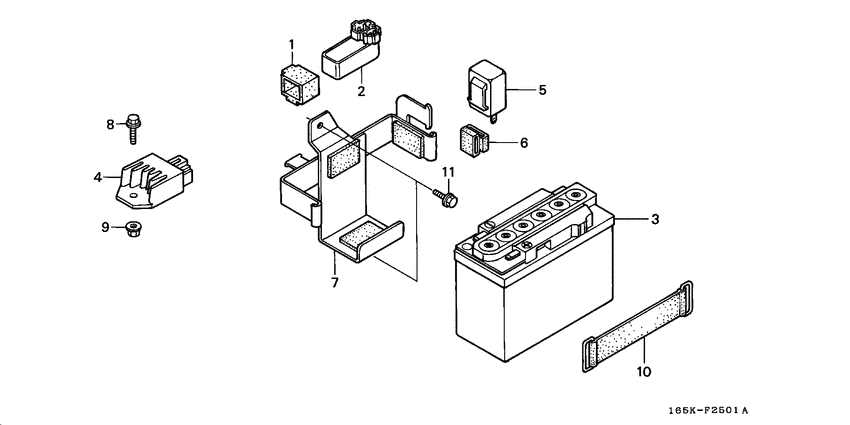 Battery/regulator