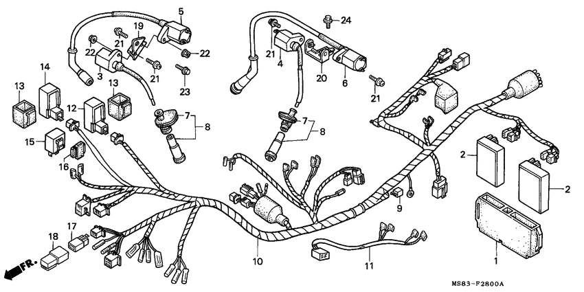 Wire harness/ ignition coil
