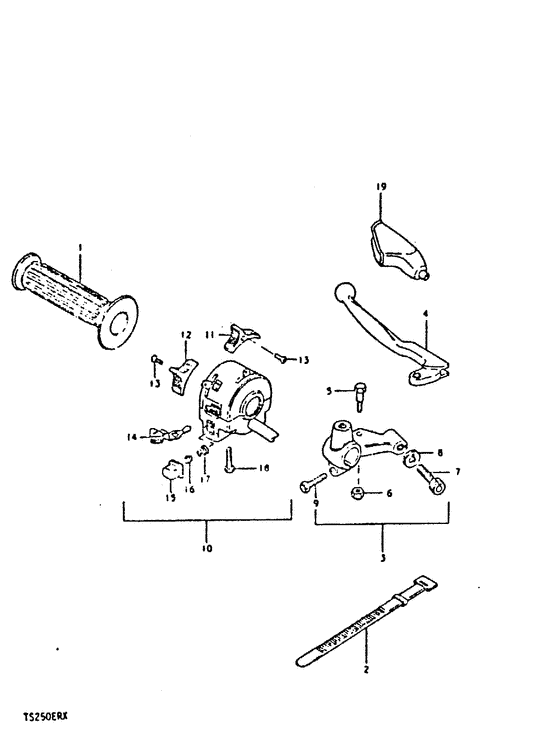 Left handle switch