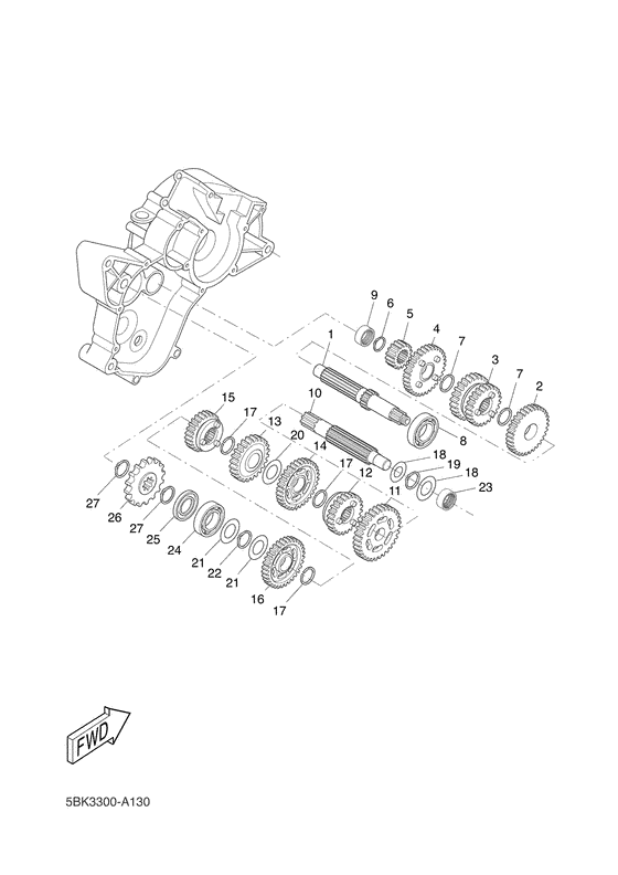 DT50RSM Трансмиссия