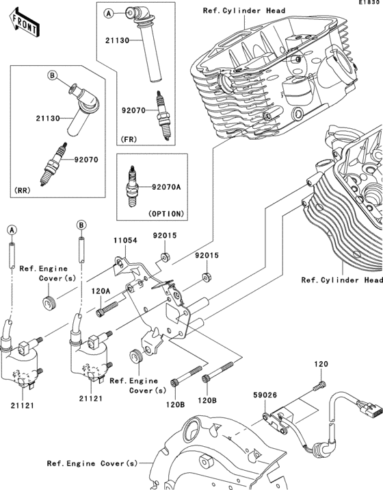 VN900 Система зажигания