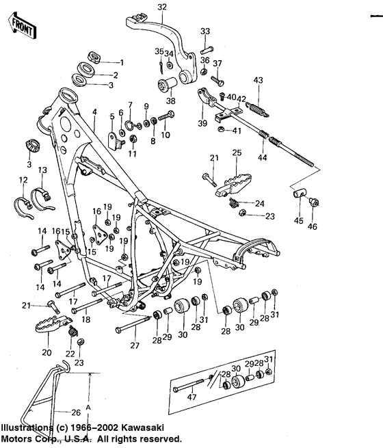 Frame/frame fittings