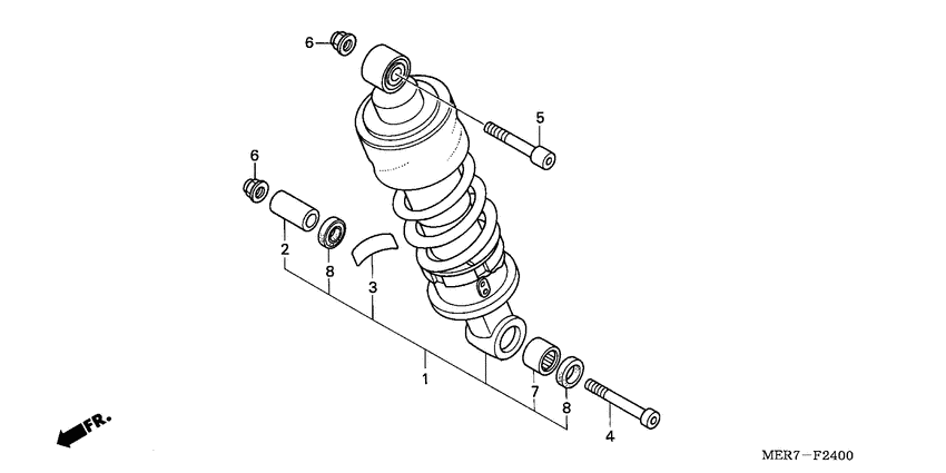 Rear cushion