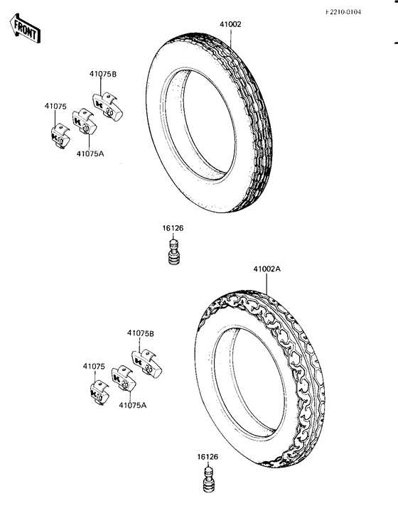ZX900 Покрышки