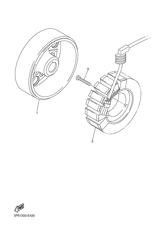 FJR1300A Генератор